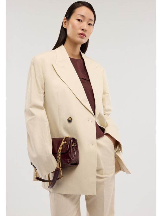 Trussardi Trussardi Giacca di transizione Q976A000414N002 Crema Regular Fit