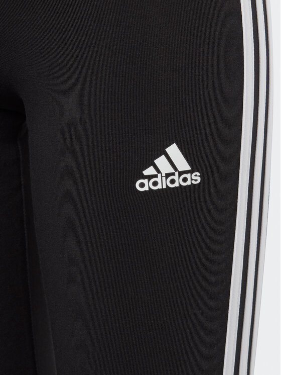 adidas adidas Leggings Essentials 3-Stripes Cotton Leggings IC3623 Nero