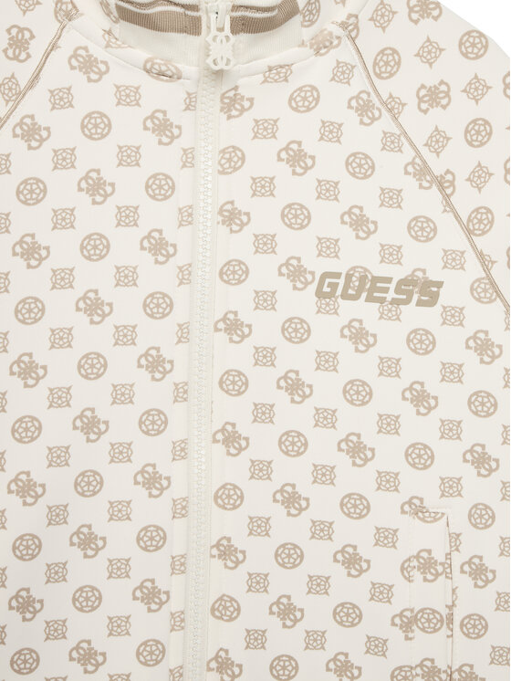 Guess Guess Majica dugih rukava J5YQ33 KB212 Écru Regular Fit