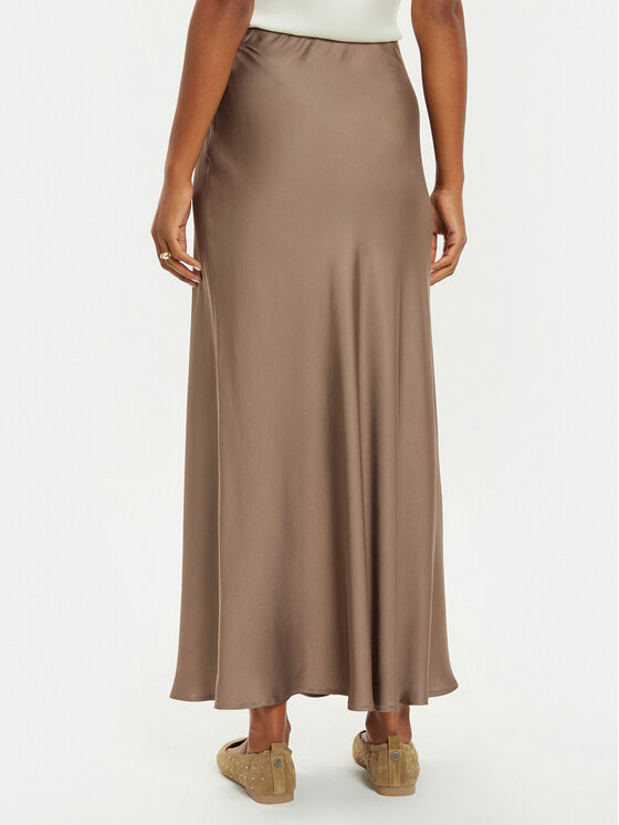 Tatuum Tatuum Спідниця-міді Satinola 1 T2418.175B Коричневий Regular Fit