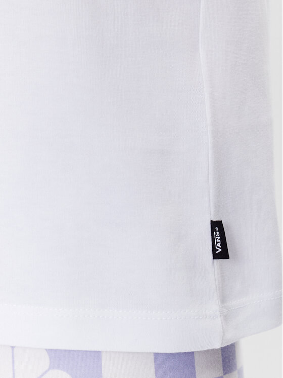 Vans Vans Marškinėliai Colorblock Crew VN000AEF Balta Regular Fit