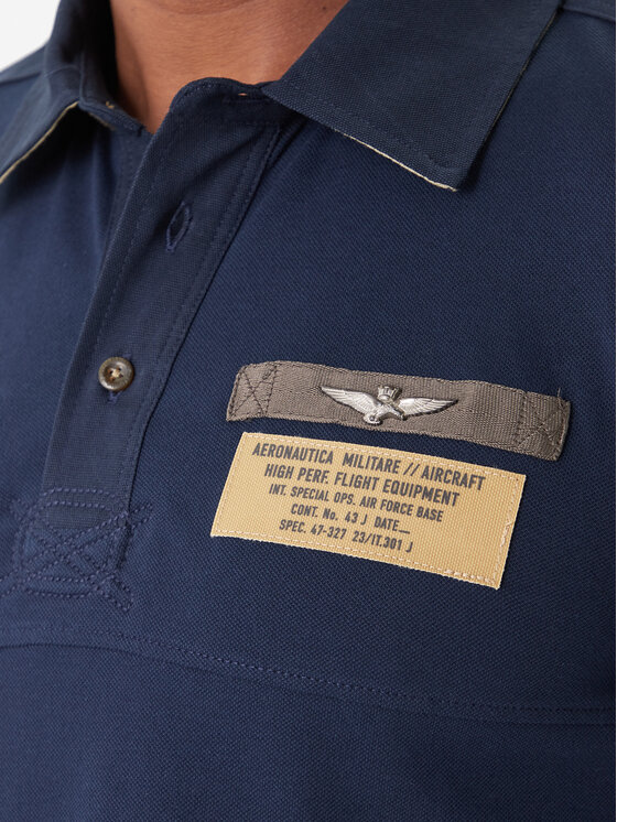 Aeronautica Militare Aeronautica Militare Poloshirt 252PO1897UP00173 Dunkelblau Regular Fit