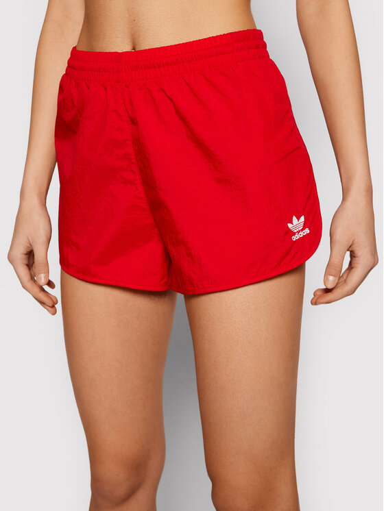 adidas Sportiniai šortai adicolor Classics 3-Stripe GN2886 Raudona Regular  Fit • Modivo.lt