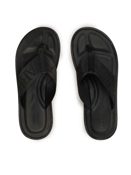 Emporio Armani Emporio Armani Джапанки X4Q003 XN788 K001 Черен