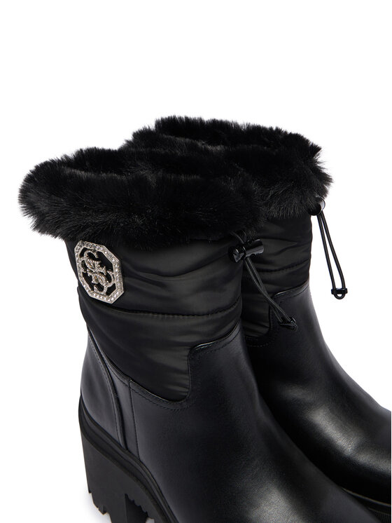 Guess Guess Aulinukai FLFYPP FAP10 Juoda