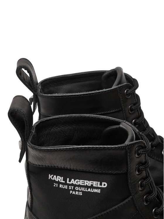 KARL LAGERFELD KARL LAGERFELD Μποτίνια KL11164 Μαύρο
