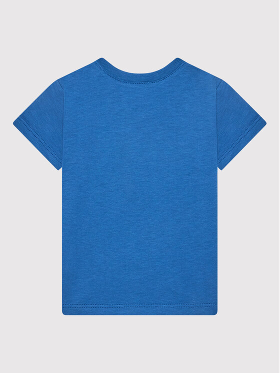 United Colors Of Benetton United Colors Of Benetton T-Shirt 3I1XG100G Niebieski Regular Fit