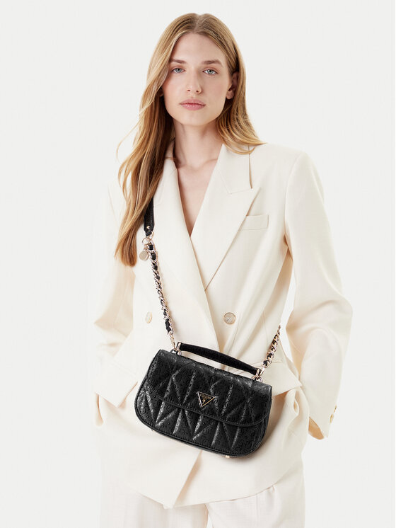 Guess Geantă Aldina HWGG96 63200 Negru