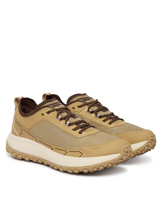 Tommy Hilfiger Tommy Hilfiger Сникърси The Canyon X M Mix Runner Wpm FM0FM06066 Светлокафяв