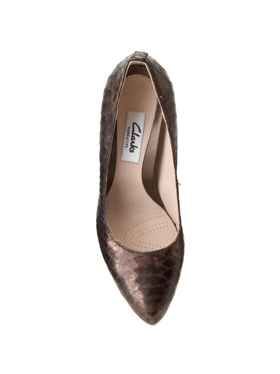 Clarks Szpilki Always Chic 261109814 Br zowy Modivo.pl