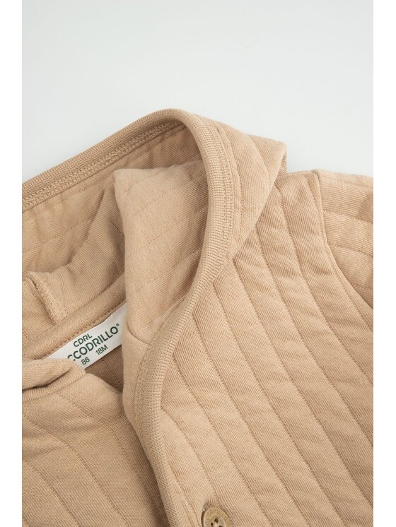 Coccodrillo Coccodrillo Bluza WC6133601MBN-002 Beżowy Regular Fit