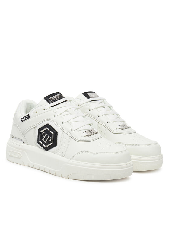 PHILIPP PLEIN PHILIPP PLEIN Sneakersy SAES USC0766 PTE120N Biela