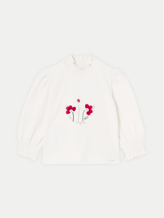 Mayoral Mayoral Bluse 2045 Écru Regular Fit
