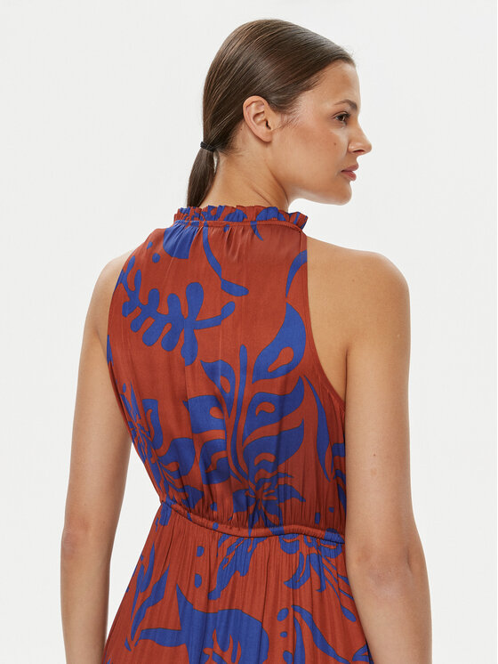 Gap Gap Sommerkleid 665843-01 Braun Loose Fit