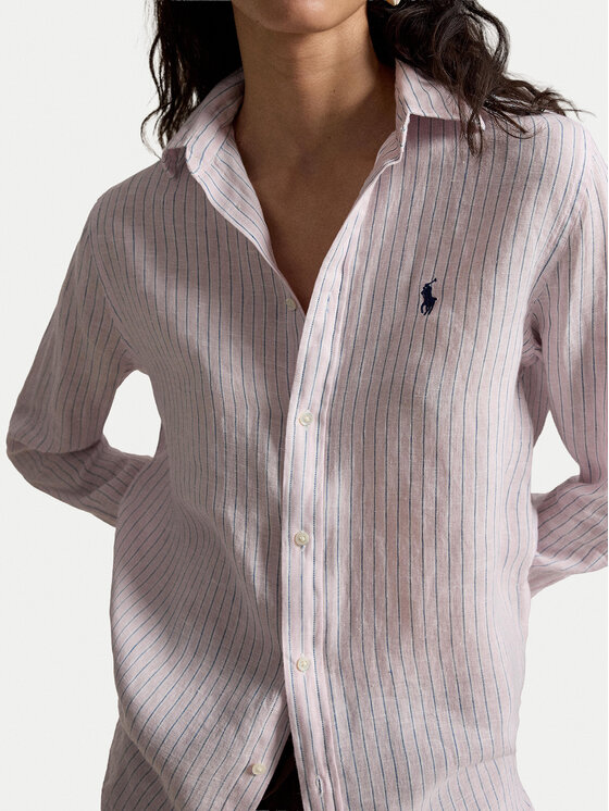 Polo Ralph Lauren Polo Ralph Lauren Πουκάμισο 211A96158011 Ροζ Classic Fit