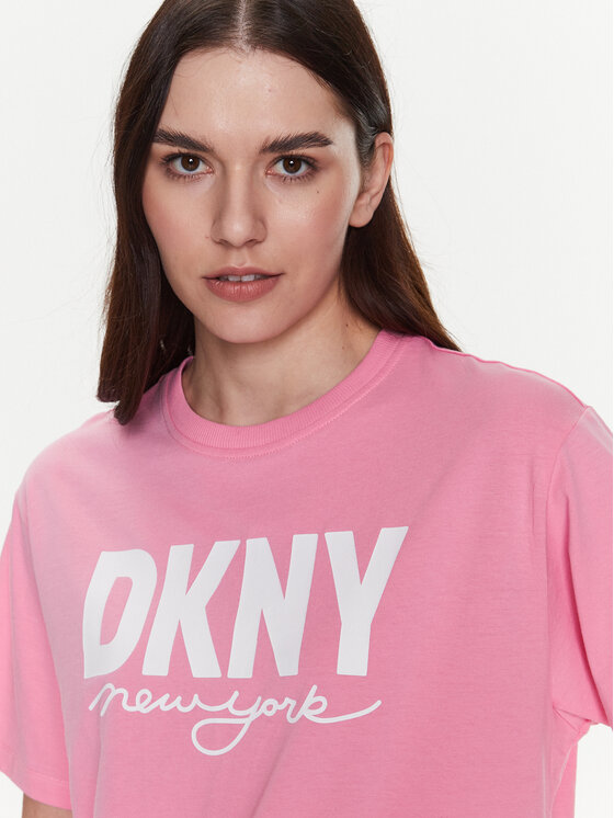 T-shirt DP3T9323 Rosa Classic Fit