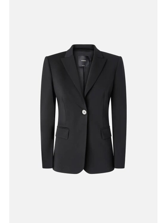 PINKO PINKO Marynarka Signum Czarny Slim Fit