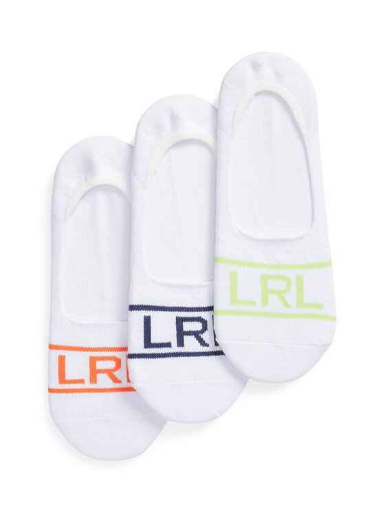 Set de 3 perechi de șosete medii de damă Lauren Ralph Lauren Liner 3 Pack 454903930001 Colorat