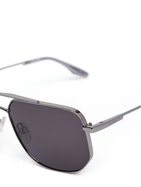 Trussardi Trussardi Okulary przeciwsłoneczne TSM3014 Srebrny