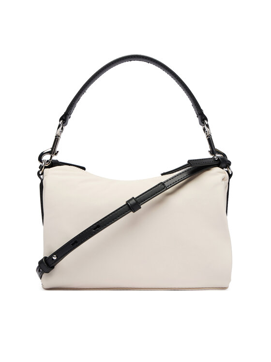 Tommy Hilfiger Tommy Hilfiger Τσάντα Th Elevated Nylon Mini Crossover AW0AW18623 Κρεμ