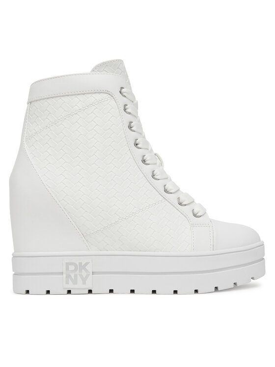 DKNY DKNY Sneakersy Clary K1603246 Biela