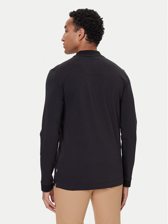 BOSS BOSS Polo H-Peduzzi 06 50549583 Crna Regular Fit