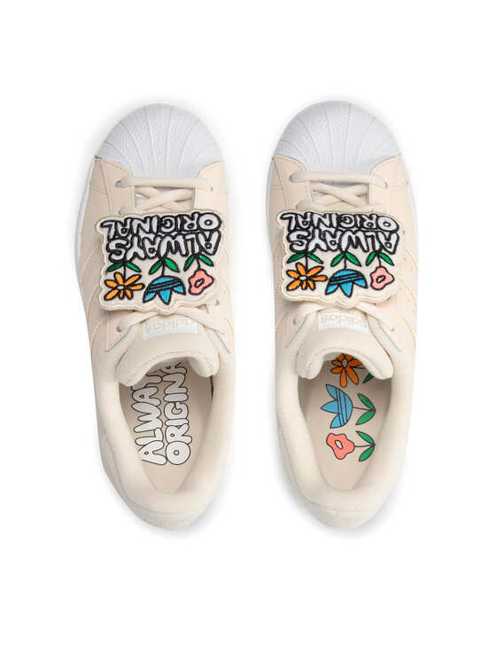 adidas adidas Αθλητικά Superstar W GW0592 Μπεζ