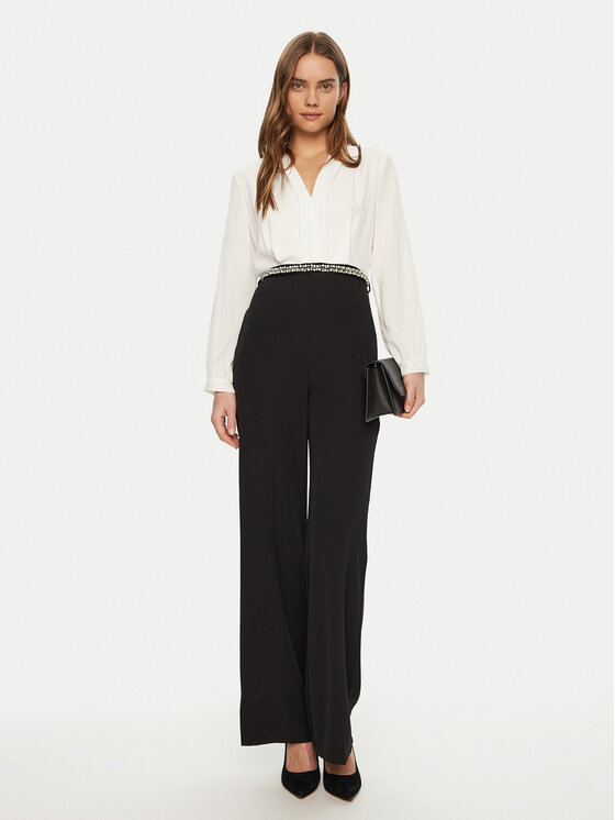 Rinascimento Rinascimento Jumpsuit CFC0019768002 Schwarz Regular Fit