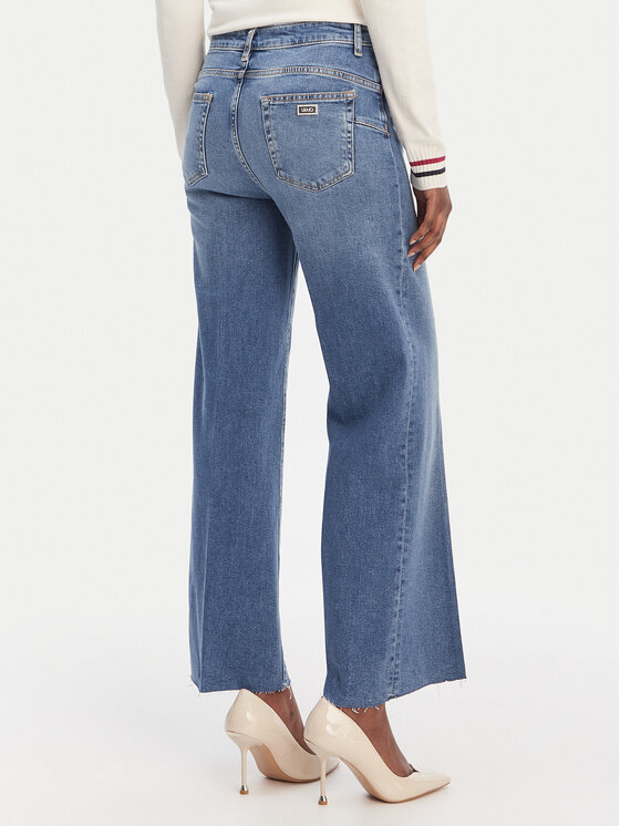 Liu Jo Liu Jo Džínsy UA6234 D0310 Modrá Flare Fit