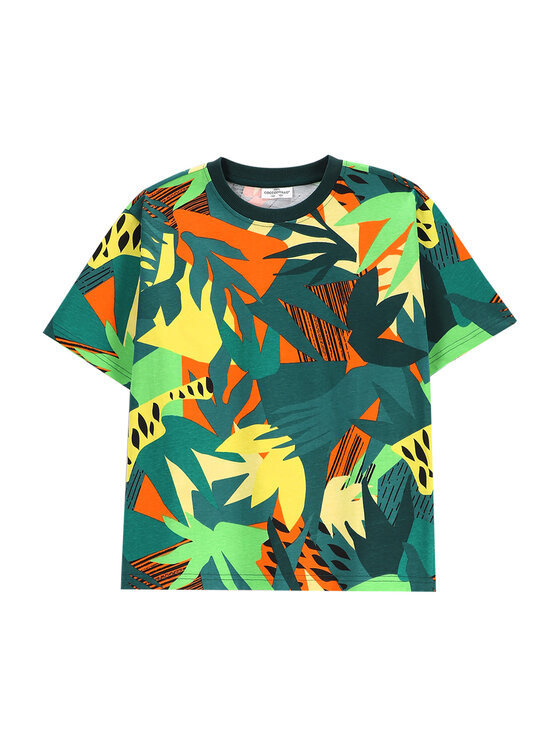 Coccodrillo Coccodrillo T-Shirt WC5143203TBJ Barevná Regular Fit