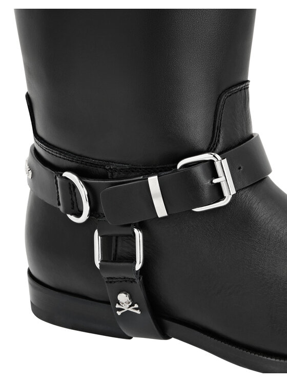 PHILIPP PLEIN PHILIPP PLEIN Kozaki 5553 Czarny