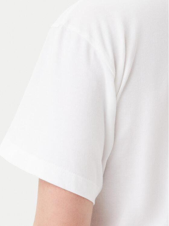 HUGO HUGO T-Shirt Destrel_1 50534246 Bílá Regular Fit