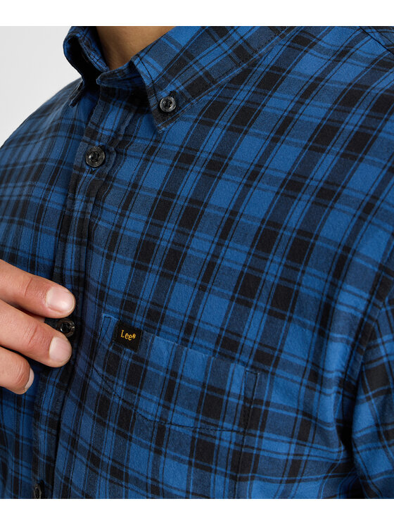 Lee Lee Camicia 112355642 Blu Regular Fit