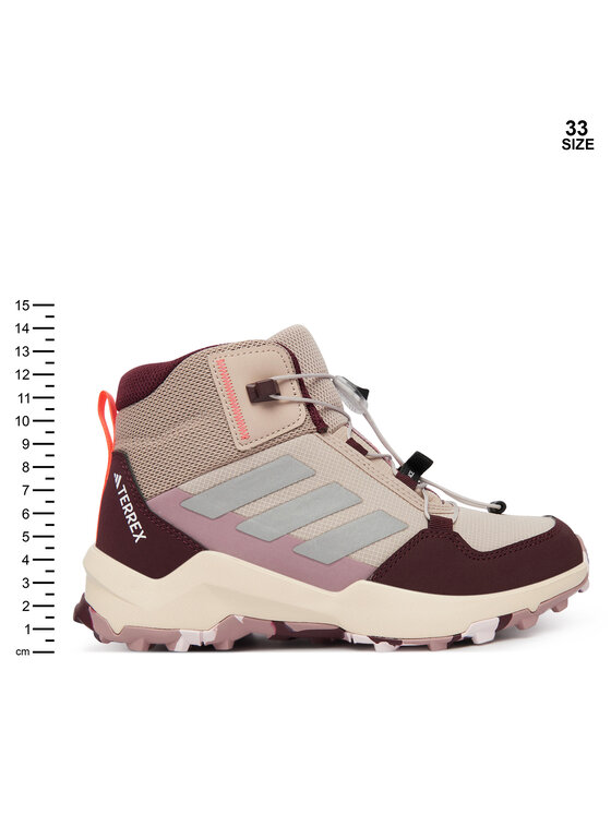 adidas adidas Trekkingi Terrex Ax4R Mid Hiking Shoes Kids KI5812 Beżowy