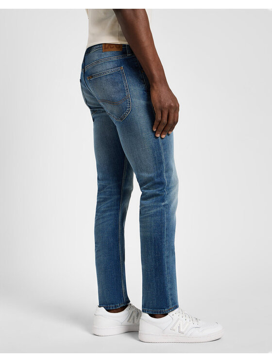 Lee Lee Jeansy LUKE Niebieski Slim Fit