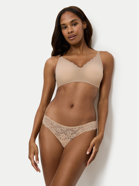Triumph Triumph Sutien fără armătură Amourette 10210668 Bej deschis