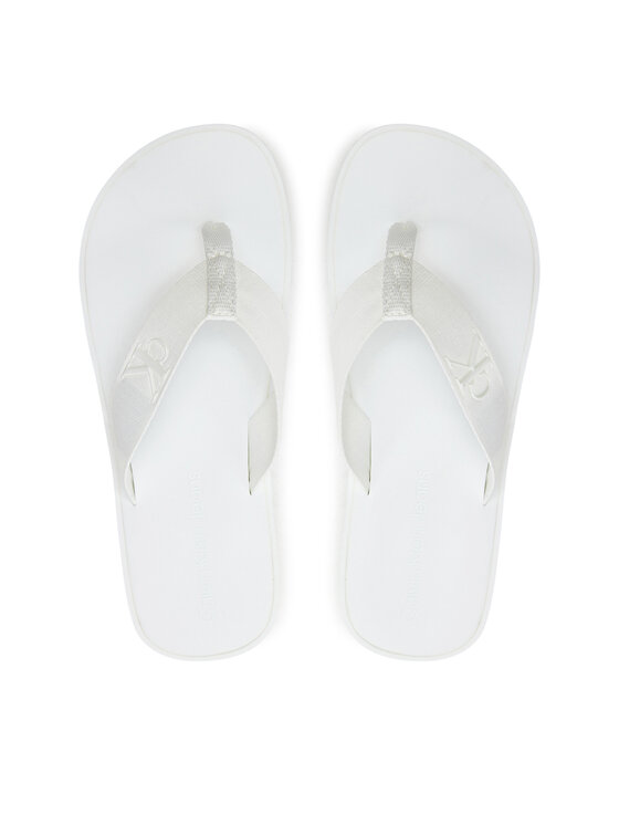 Flip flop Calvin Klein Jeans Flatform Flipflop Jelly YW0YW01398 Bright White YBR