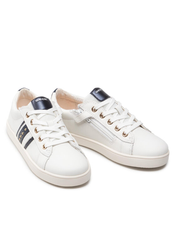 Geox Geox Sneakersy J Kathe G. F J16EUF 00085 C0899 M Biały