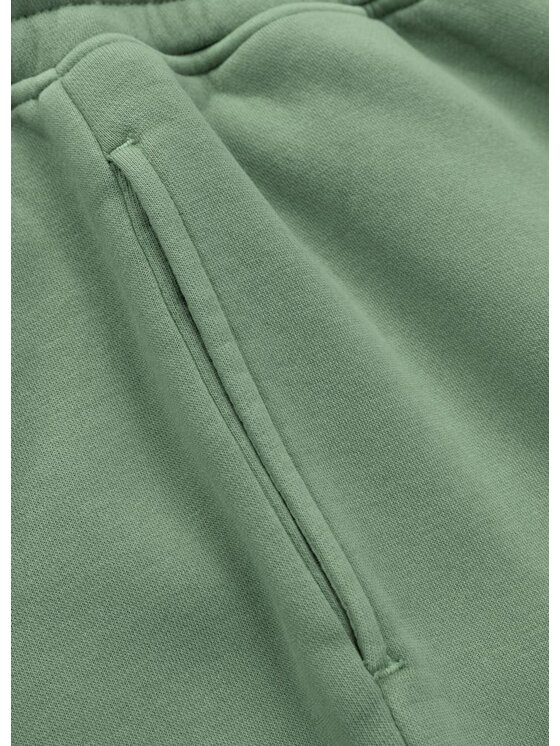 PITBULL PITBULL Spodnie dresowe Washed Manzanita Zielony Regular Fit