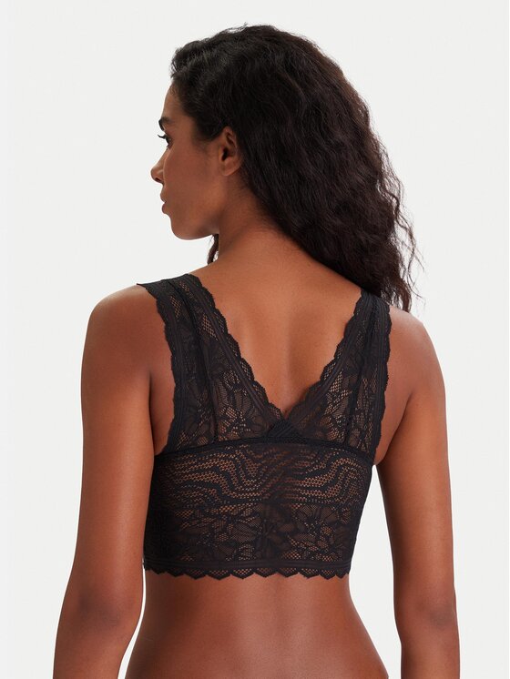 Chantelle Chantelle Podprsenka Bralette Floral Touch C94270 Černá