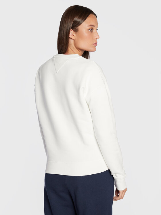 Tommy Jeans Tommy Jeans Jopa Center Badge DW0DW10402 Bela Regular Fit