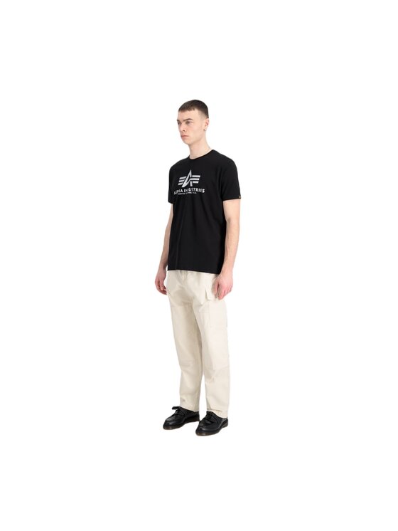 Alpha Industries Alpha Industries Tričko AI.100501CB-423-XL Čierna