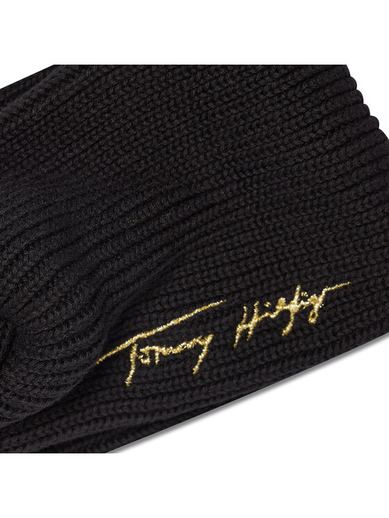 Tommy Hilfiger Tommy Hilfiger Лента за глава Signature Feminine AW0AW11000 Черен