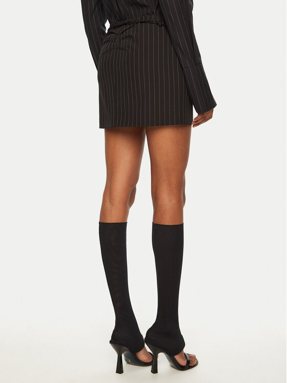 Patrizia Pepe Patrizia Pepe Mini krilo 8G0410/A457-F1OO Črna Regular Fit