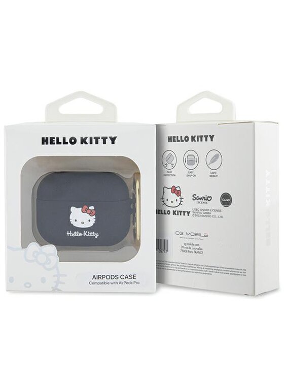 Hello Kitty Hello Kitty Etui na słuchawki Airpods Pro Czarny