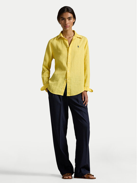 Polo Ralph Lauren Polo Ralph Lauren Camicia 211970730502 Giallo Regular Fit