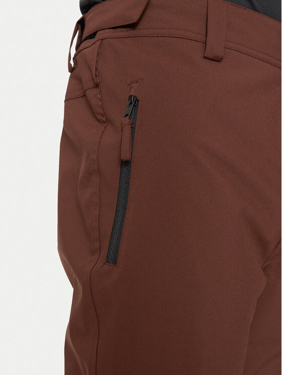 Brunotti Brunotti Skihose Footrail 2421220069 Dunkelrot Regular Fit