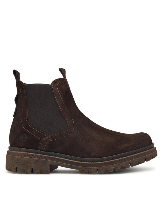 Tamaris Tamaris Kotníková obuv s elastickým prvkem 1-25407-45 Hnědá