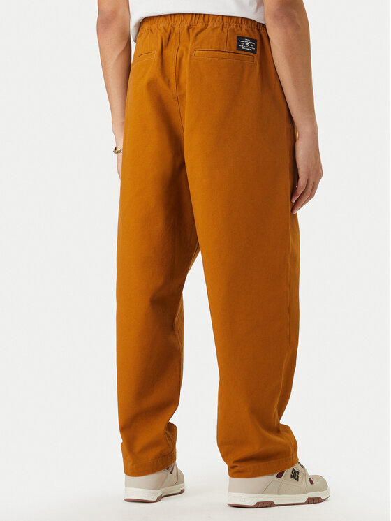 DC Shoes DC Shoes Текстилни панталони Framed EDYNP03169 Кафяв Relaxed Fit