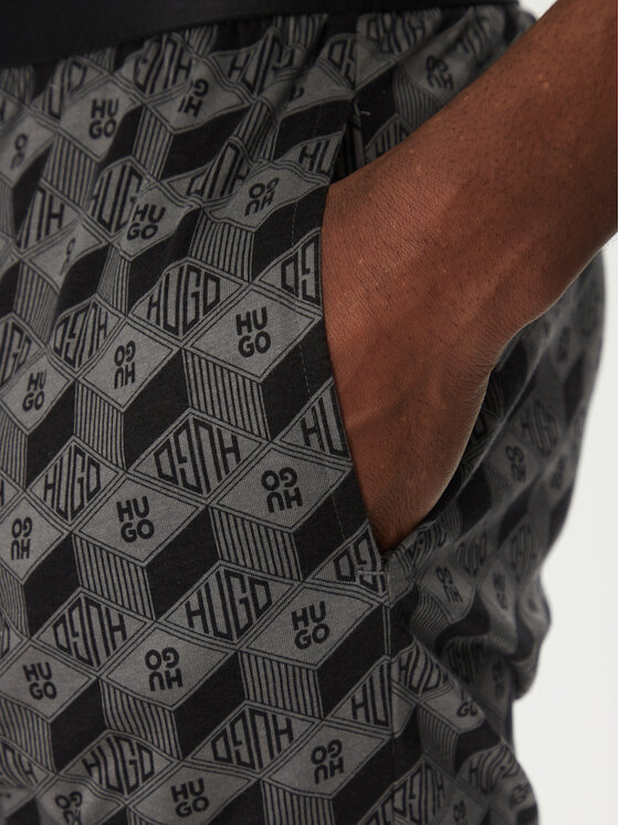 HUGO HUGO Pantaloni scurți pijama Jo 50540070 Gri Regular Fit